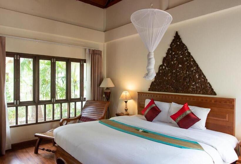 デラックスビラの１ベッドルーム, Royal Lanta Resort & Spa