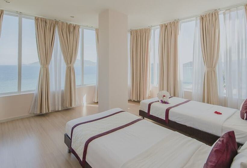 침실 2개 바다 전망 아파트, Nha Trang Lodge