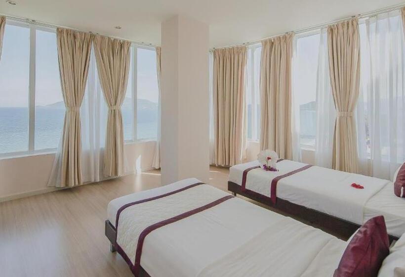 침실 2개 바다 전망 아파트, Nha Trang Lodge