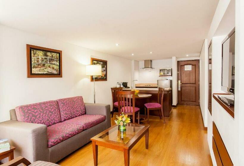 스위트 킹사이즈 침대, Radisson Bogota Metrotel