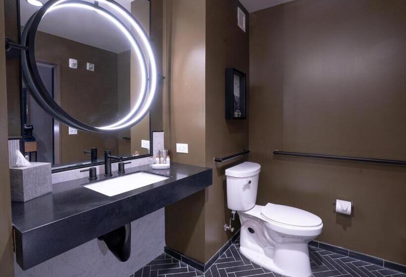 Quarto Estandar Cama Queen para Deficientes Físicos, Indigo   Columbus At Riverfront Place, An Ihg
