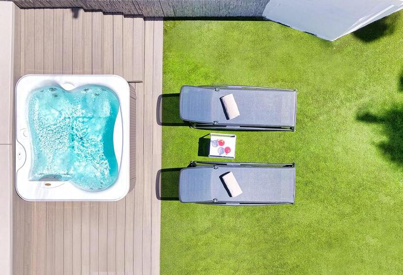 ハイドロマッサージバス付きジュニアスイート, Club Maspalomas Suites & Spa - Adults Only