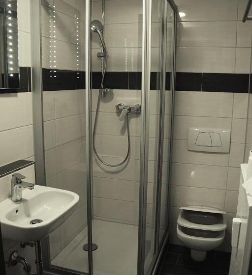 디럭스 룸 킹사이즈 침대, Arthotel Nagold