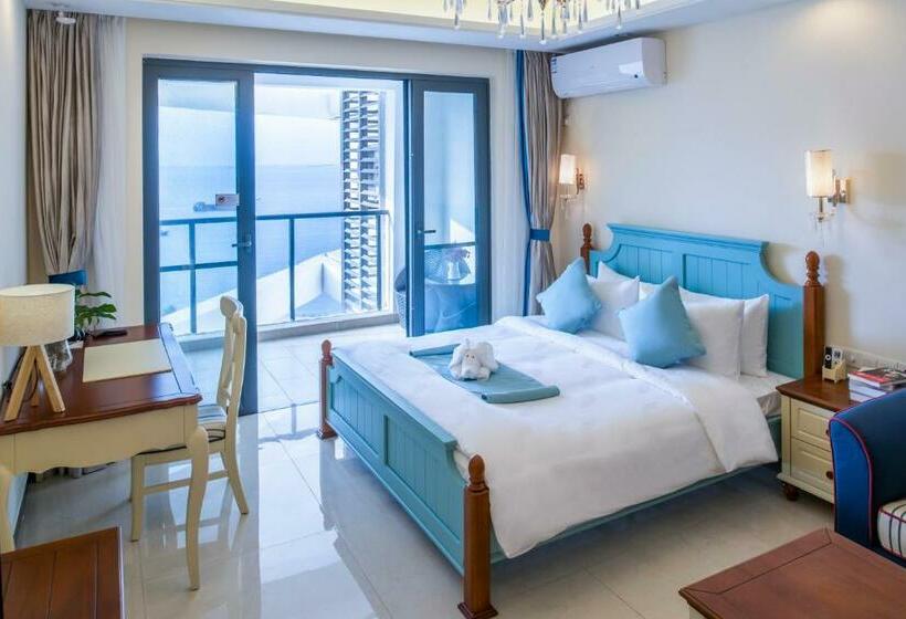 Номер Стандарт Вид на Море, Haikou Bay Hengda Yige Holiday Condo