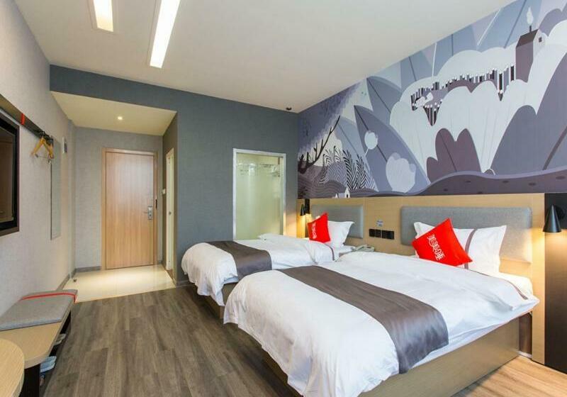 Номер Deluxe, Thank Inn Chain Hotel Economic And Technological Development Zone Yihe Road