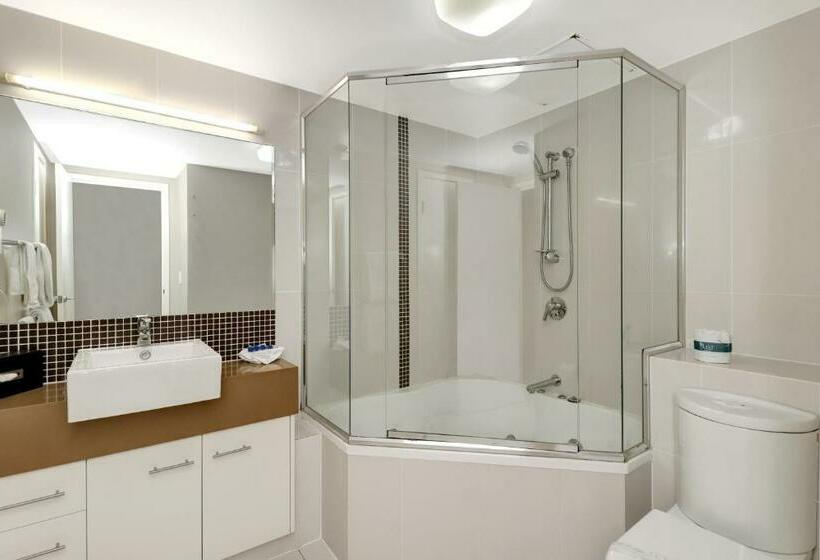 Apartamento 1 Dormitório Vista Piscina, Eden By The Bay