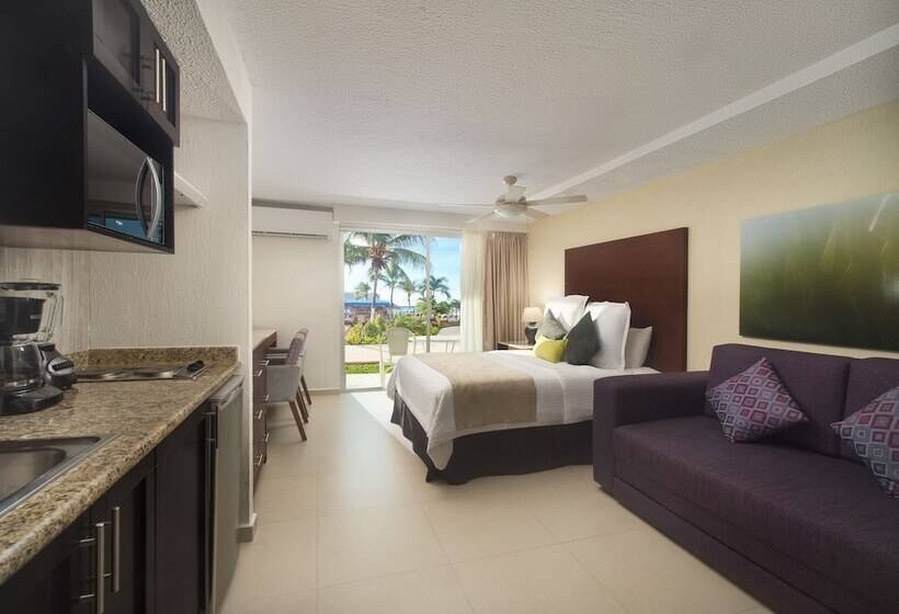 غرفة ديلوكس مطلّة علي الحديقة, El Cid La Ceiba Beach