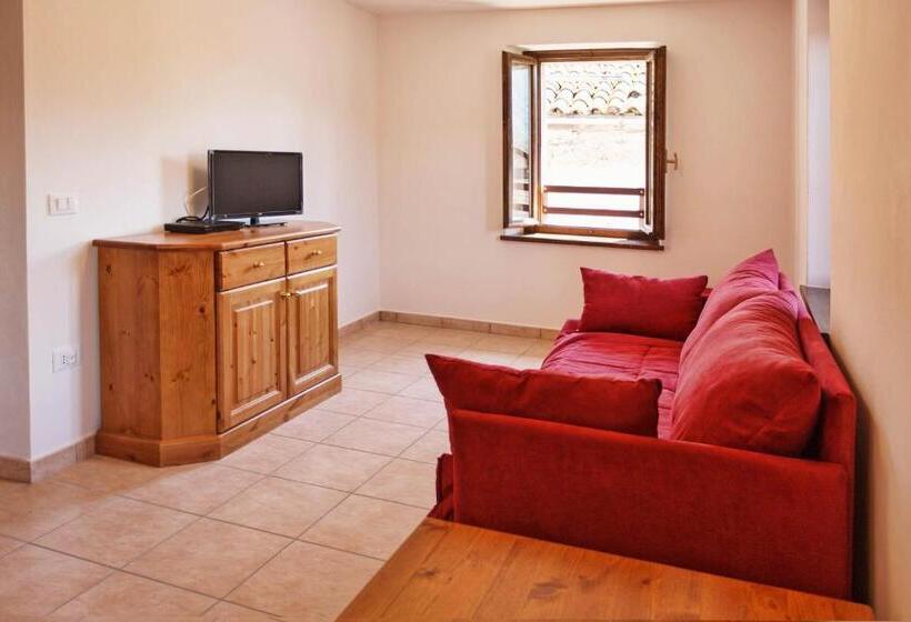 Апартаменты 1 Спальня с Балконом, Albergo Diffuso Col Gentile Socchieve