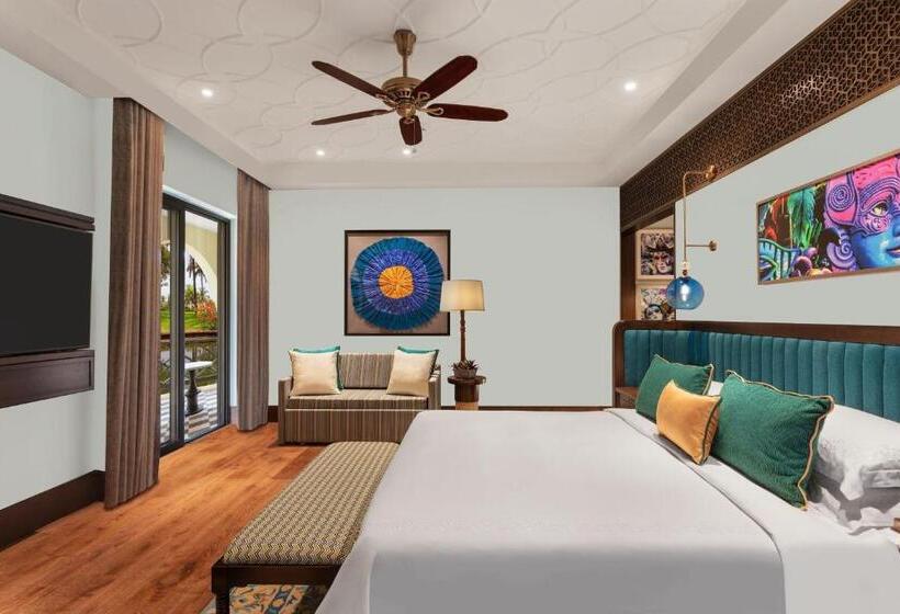 Suíte Deluxe Cama King, Itc Grand Goa, A Luxury Collection Resort & Spa, Goa