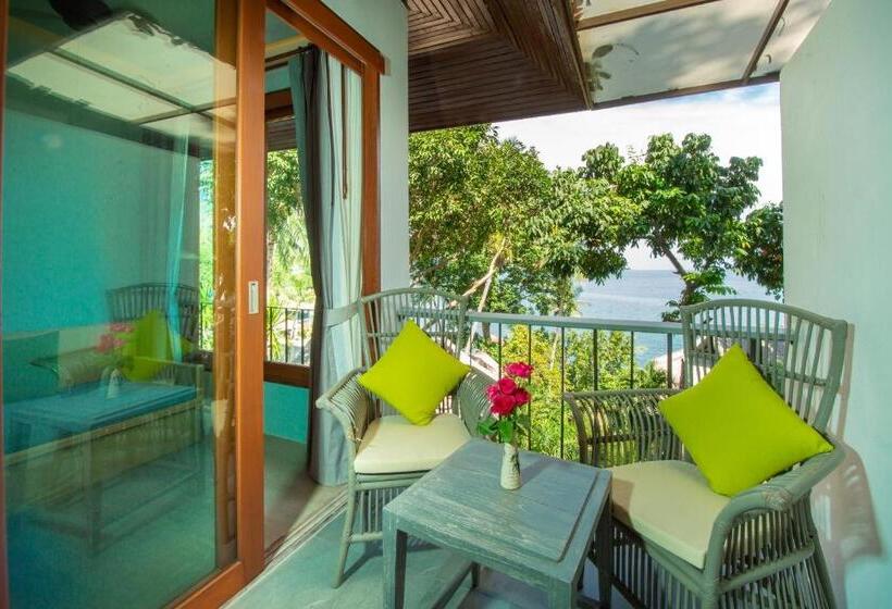 带阳台的豪华间, Coral Cliff Beach Resort Samui   Sha Plus