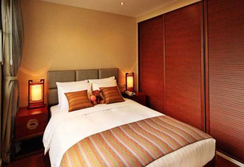 Апартаменты Deluxe 3 Спальни, Oakwood Gold Arch Residence Guangzhou
