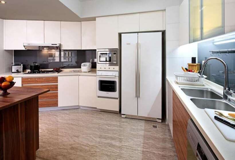 Апартаменты Ejecutiva 3 Спальни, Oakwood Gold Arch Residence Guangzhou