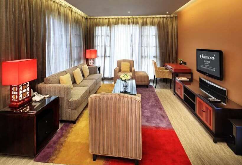 Апартаменты Ejecutiva 3 Спальни, Oakwood Gold Arch Residence Guangzhou
