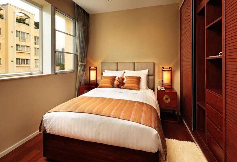 Апартаменты Deluxe 2 Спальни, Oakwood Gold Arch Residence Guangzhou