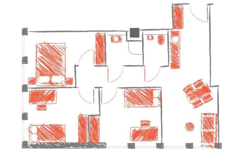 Apartamento 1 Dormitório, Brera Serviced Apartments Nürnberg