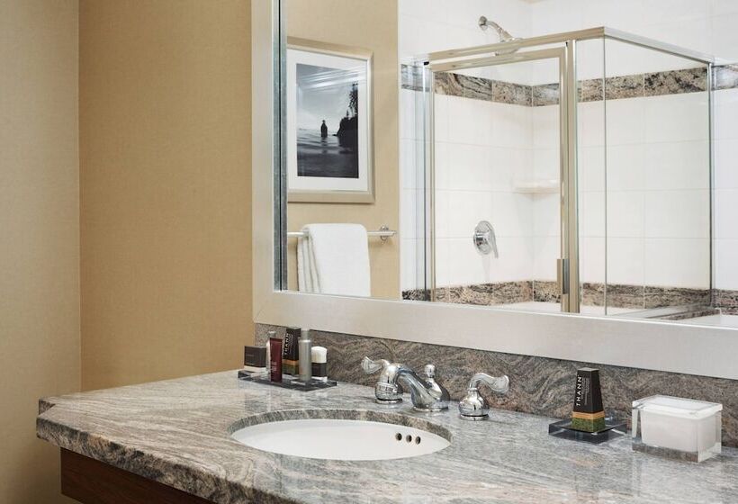 غرفه قياسيه سريرين مزدوجين, Vancouver Marriott Pinnacle Downtown