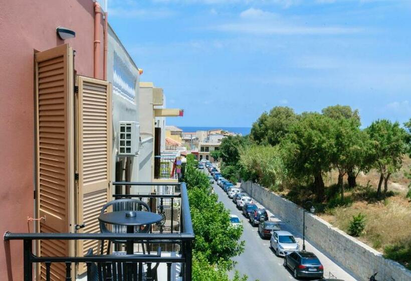 带海景的高档工作室, Notus Chania Crete