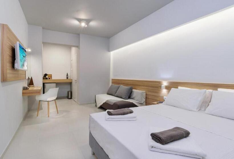 带海景的高档工作室, Notus Chania Crete
