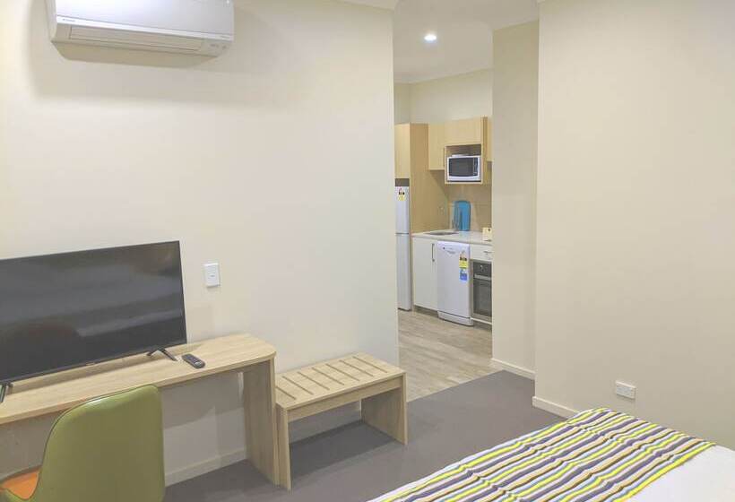 Escritório Estandar Cama Casal, The Windsor Hotel Rooms And Apartments, Brisbane