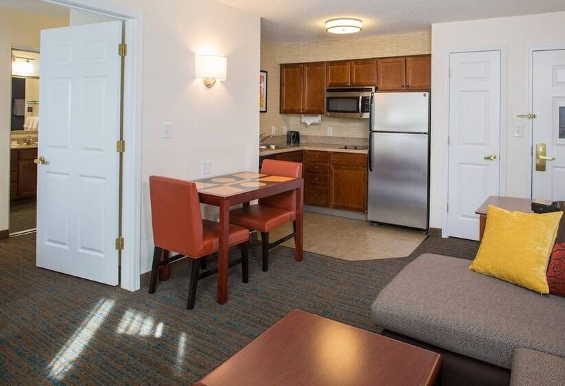 带2个卧室的套房, Residence Inn Arundel Mills Bwi Airport