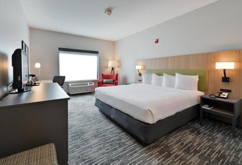 Номер Стандарт Кровать Кинг Адаптированный для Инвалидов, Country Inn & Suites By Radisson, Bloomingtonnormal Airport, Il