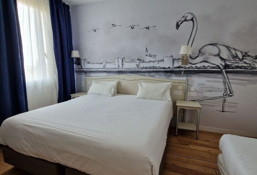 Трехместный Номер Superior, Logis Vignes Blanches Hôtel Cosy Et Restaurant De Terroir