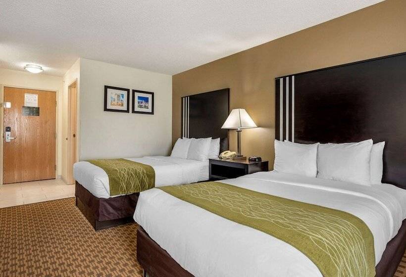 Standaardkamer met 2 Tweepersoonsbedden, Comfort Inn East