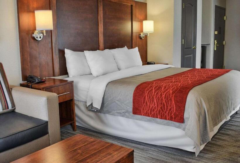 Люкс Кровать Кинг, Comfort Inn Ruther Glen Near Kings Dominion
