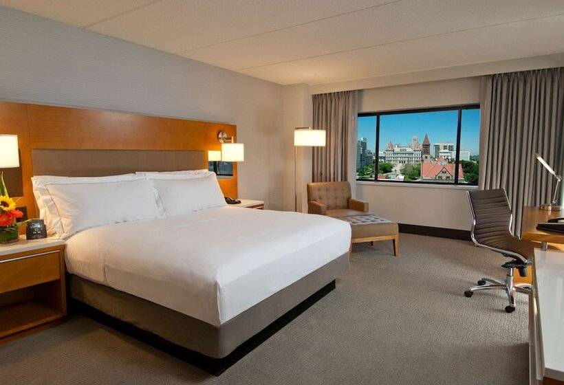 이그제큐티브 룸 킹사이즈 침대, Hilton Albany