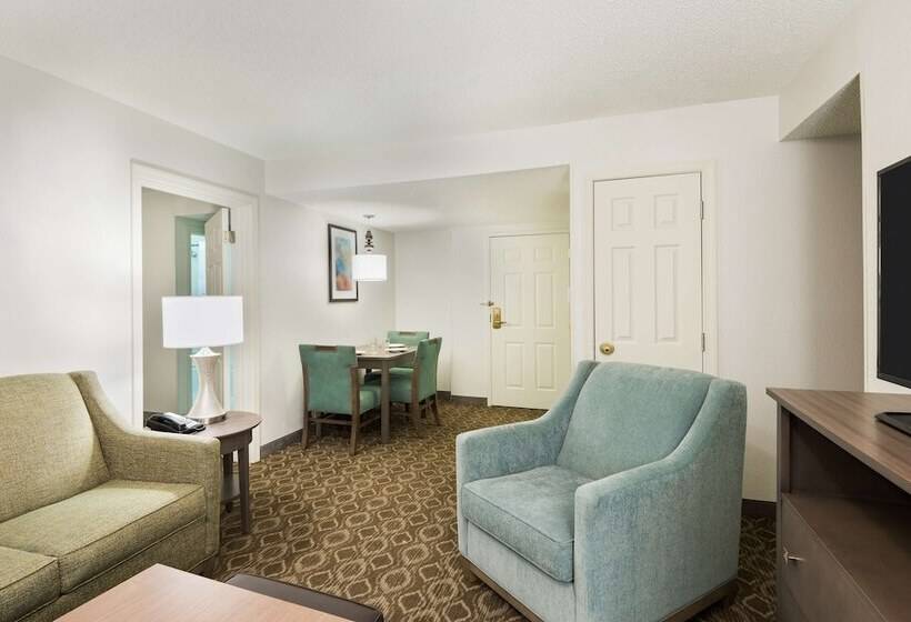 침실 2개 스위트, Homewood Suites By Hilton Baton Rouge