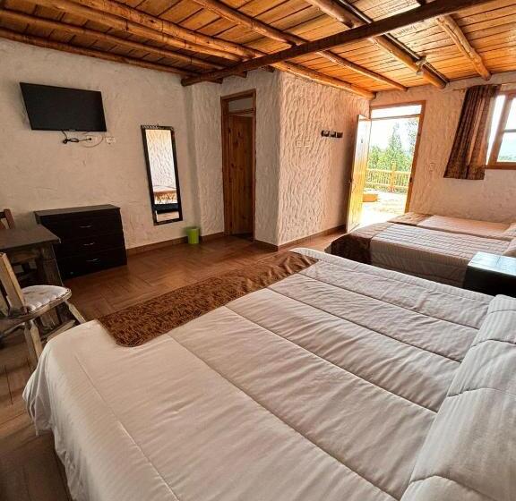 חדר דלוקס לשלושה, Campestre Inaoska Ecospa