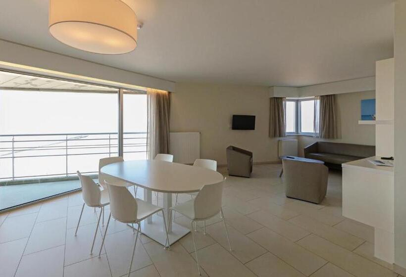 オーシャンビューのスーペリアー１ベッドルームアパートメント, Vayamundo Oostende   Apartments