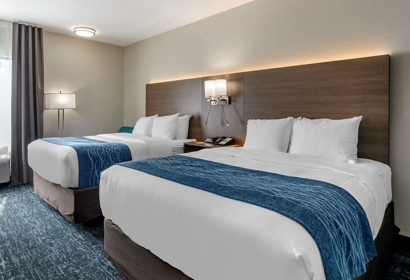 Номер Стандарт 2 Двуспальные Кровати, Comfort Inn & Suites Troutville   Roanoke North   Daleville