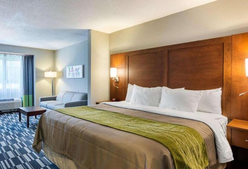 스위트 킹사이즈 침대, Quality Inn & Suites Ashland Near Kings Dominion