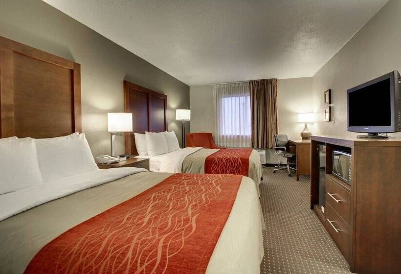 Номер Стандарт 2 Двуспальные Кровати, Quality Inn Waverly