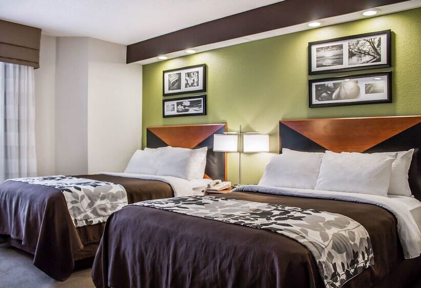 스탠다드 룸 더블 침대 2개, Sleep Inn Beaver Beckley