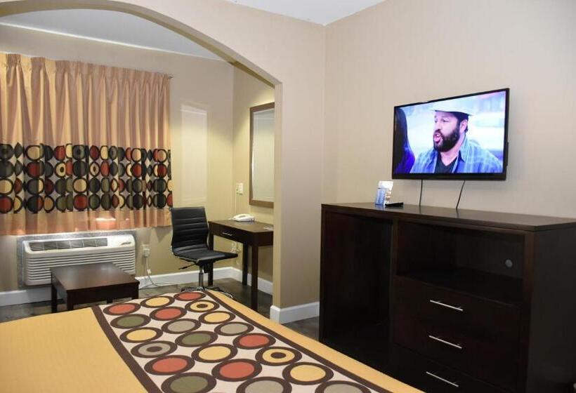 キングサイズベッドのスタンダードルーム, Econo Lodge Beaumont I 10 South