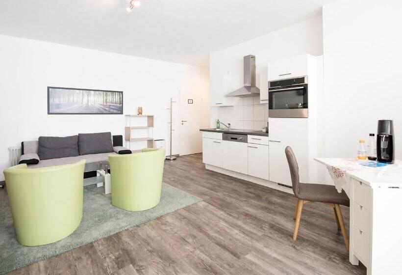 침실 1개 디럭스 아파트, Apartmenthaus Aalen