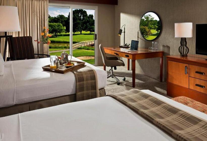 ゴルフ場ビューのダブルベッドスタンダードルーム, Eaglewood Resort & Spa