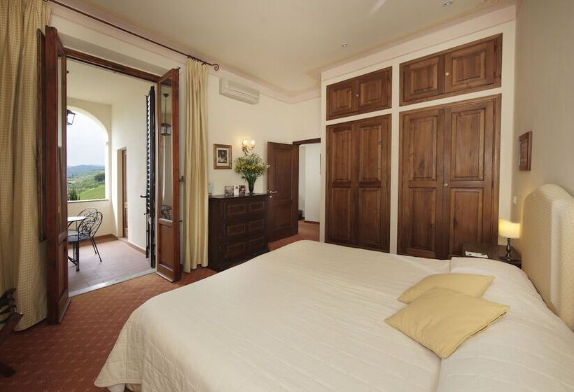 Люкс с Балконом, Relais Vignale & Spa