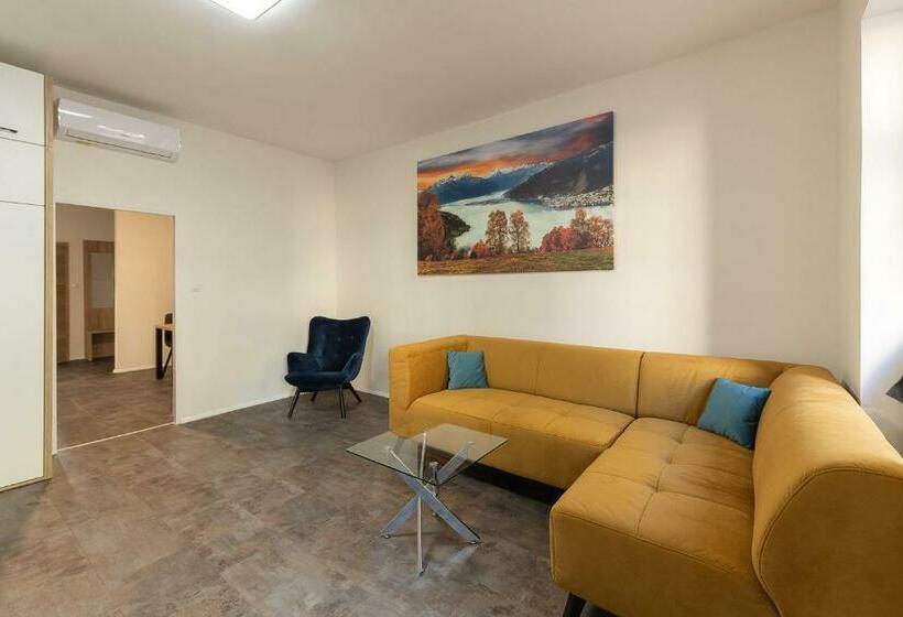 带1个卧室的豪华公寓, Apartsee Wellness Plzeň