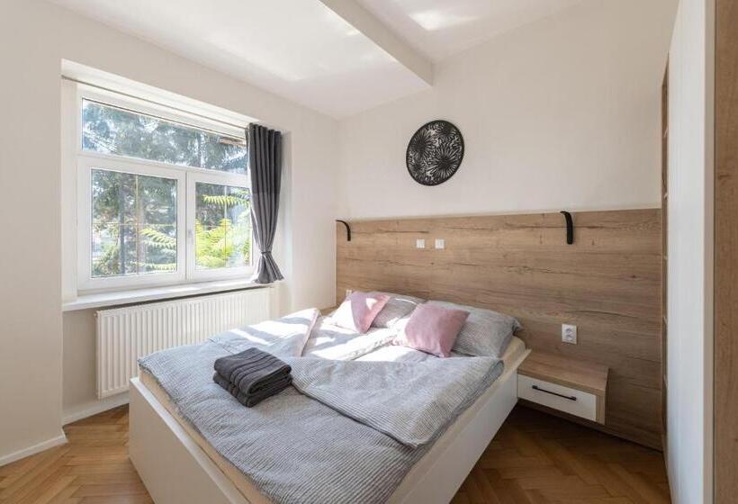 带1个卧室的高级公寓, Apartsee Wellness Plzeň