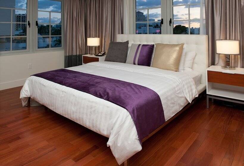 스탠다드 룸 킹사이즈 침대, Leslie Hotel Ocean Drive