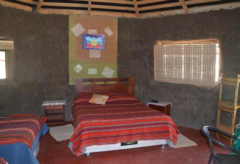 이코노미 쿼드러플룸(공용 화장실), Coyunche Cabañas Y Camping Laja & San Rosendo
