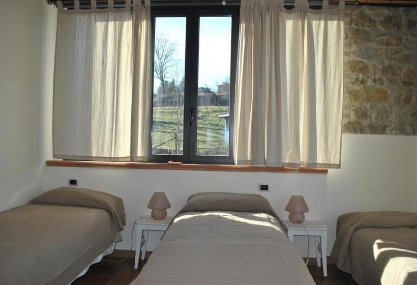 스탠다드 트리플 룸 가든 전망, Agriturismo Petrarosa