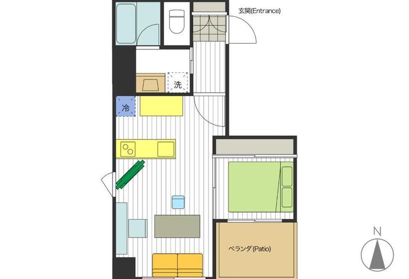 Apartamento Deluxe 1 Dormitório, Section L Ginza East