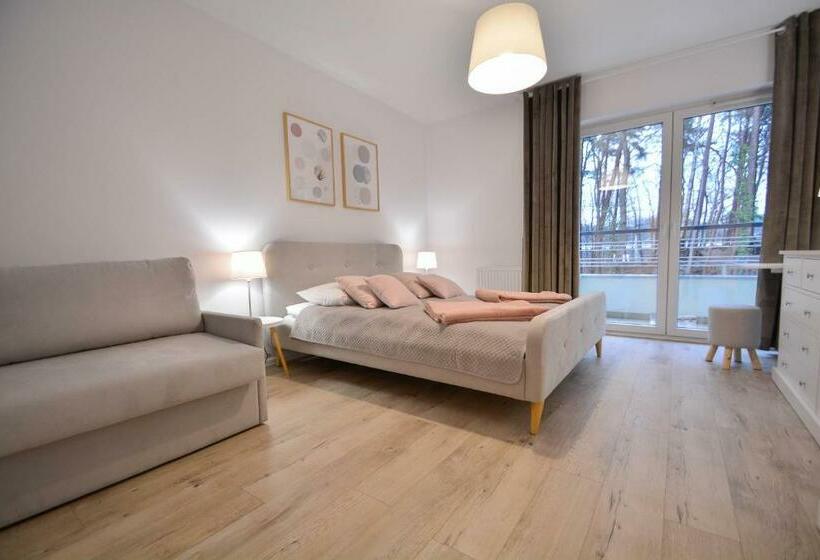 شقة غرفة واحدة, Osiedle Cesarskie Apartamenty   Parking   Apartamenty Bryza