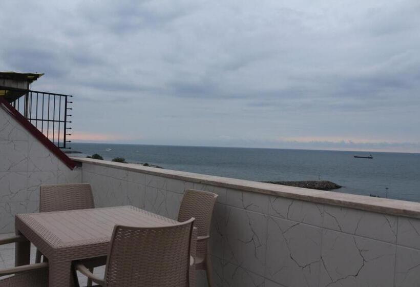 디럭스 테라스 룸 바다 전망, Alarga Premier Otel