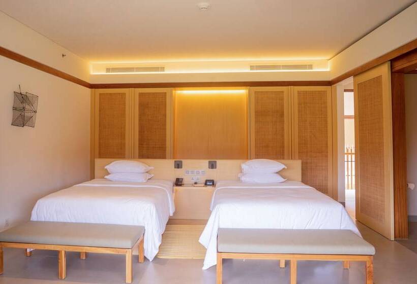 스탠다드 발코니 룸 바다 전망, Sheraton Belitung Resort