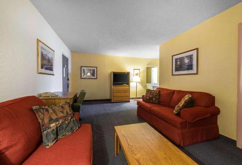 キングサイズベッドのスイートルーム, Rodeway Inn & Suites